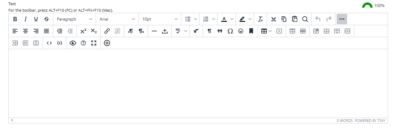 Content Editor Content Editor